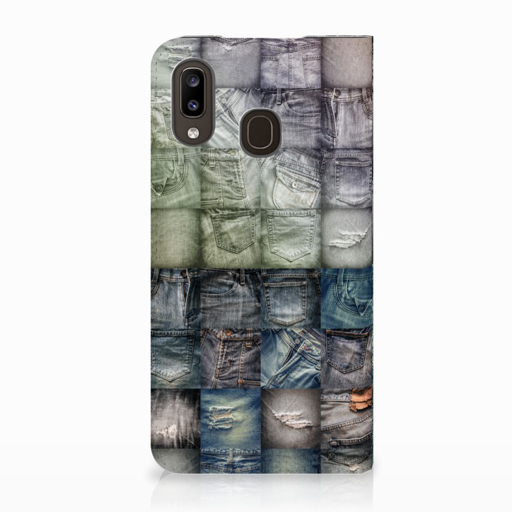 Hippe Standcase Samsung Galaxy A30 Spijkerbroeken