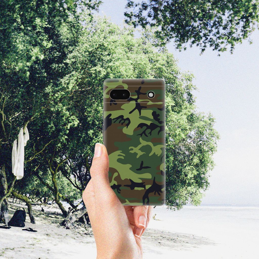 Google Pixel 6A TPU bumper Army Dark B2C Telecom