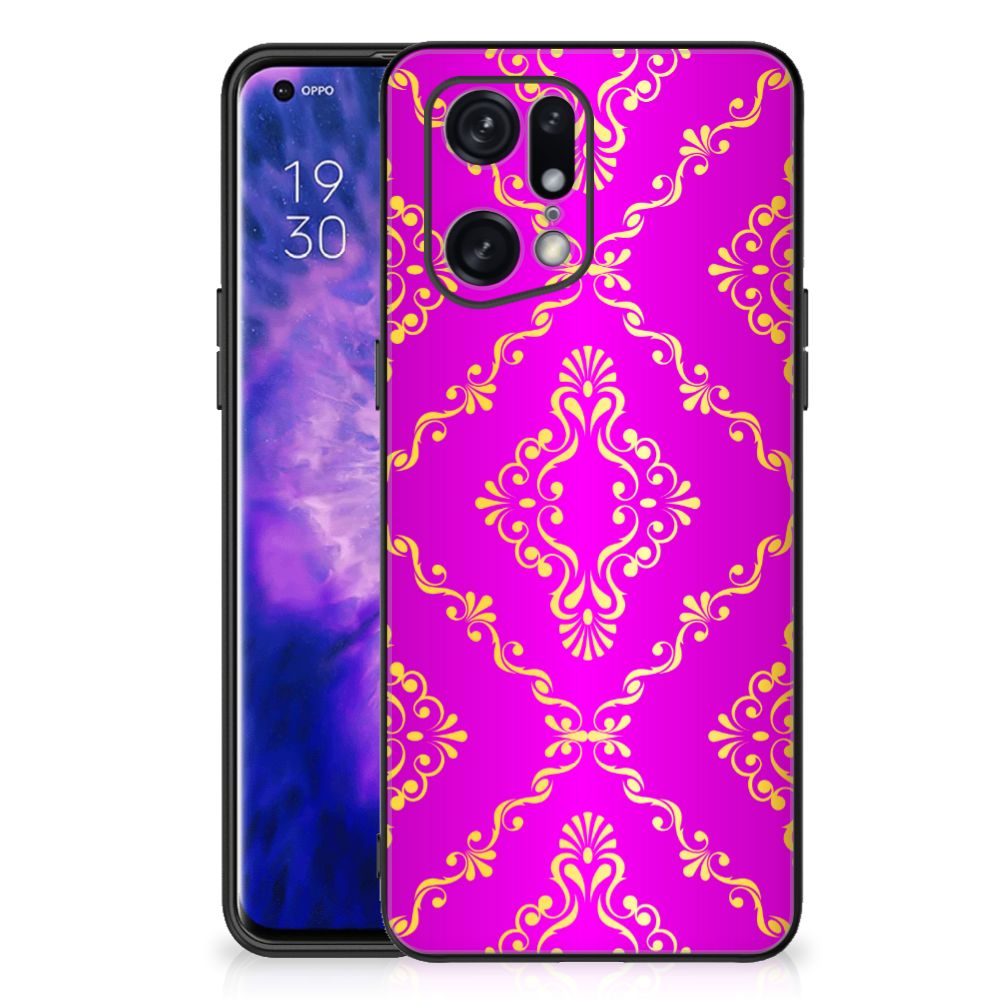 Back Cover OPPO Find X5 Pro Barok Roze