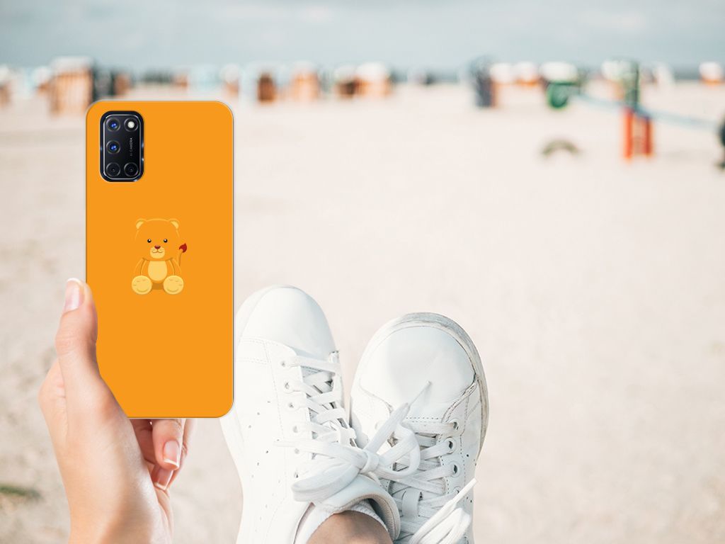 OPPO A52 | A72 Telefoonhoesje met Naam Baby Beer B2C Telecom
