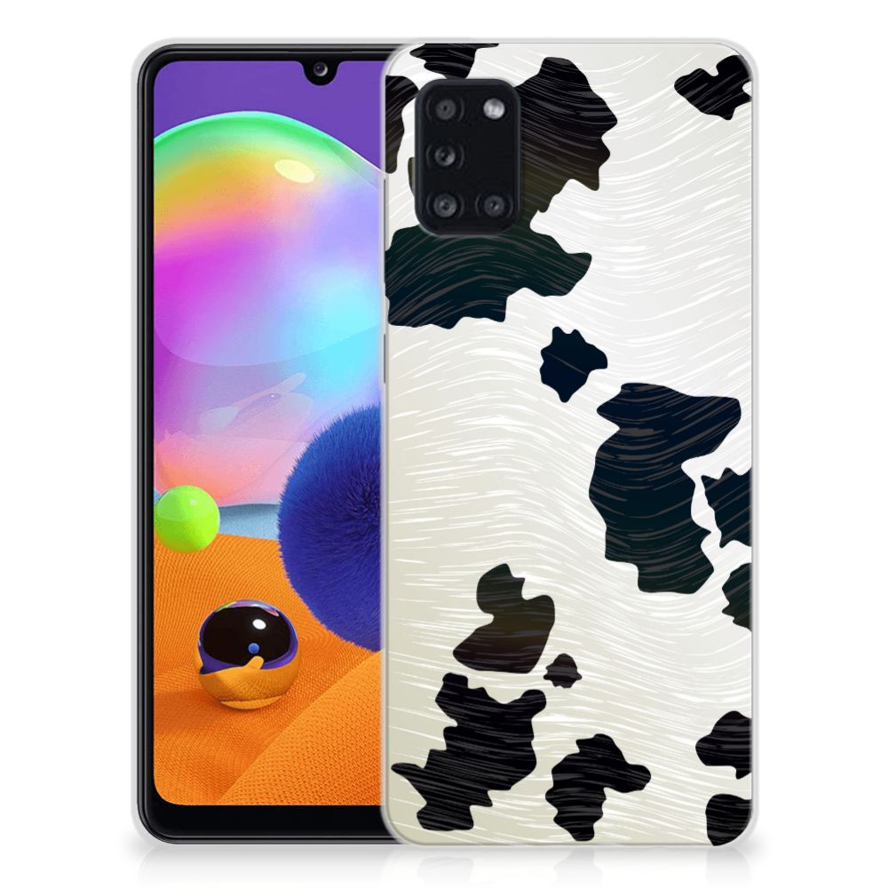 Samsung Galaxy A31 TPU Hoesje Koeienvlekken B2C Telecom