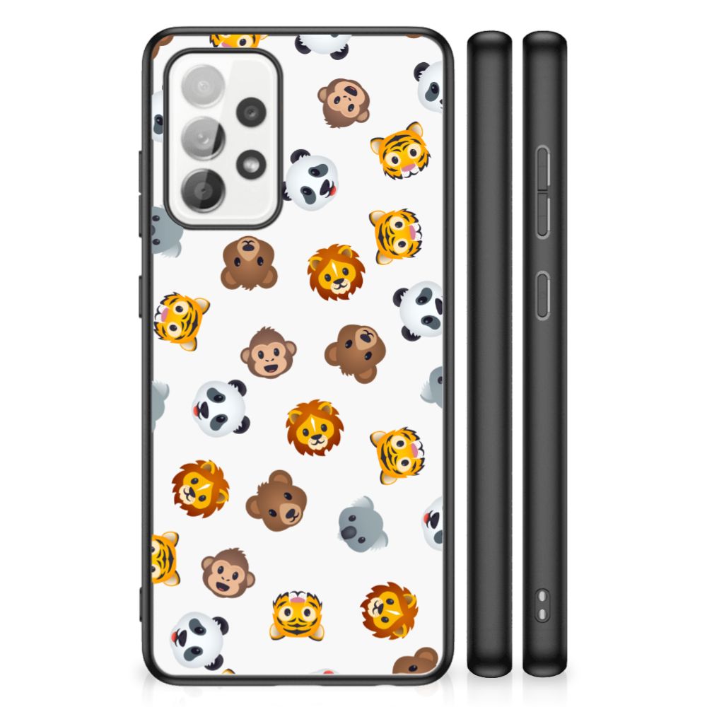 Back Case voor Samsung Galaxy A52 | A52s (5G/4G) Dieren Emojis B2C Telecom