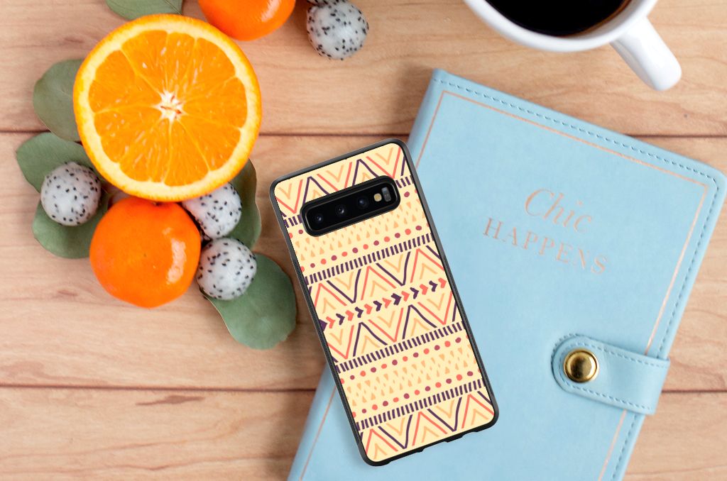 Samsung Galaxy S10+ Bumper Case Aztec Yellow B2C Telecom