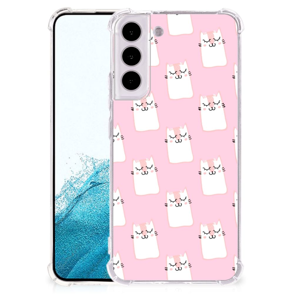 Samsung Galaxy S22 Plus Case Anti-shock Sleeping Cats