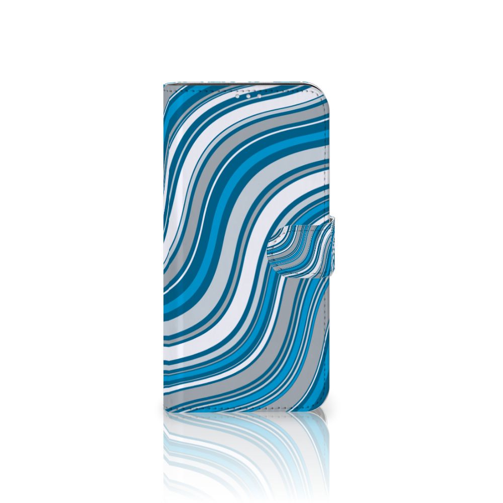 Motorola G8 Power Telefoon Hoesje Waves Blue