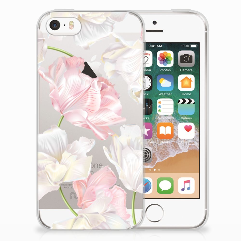 Apple iPhone SE | 5S TPU Case Lovely Flowers