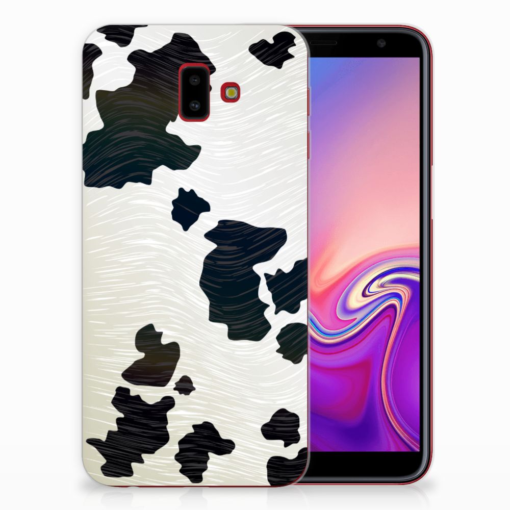 Samsung Galaxy J6 Plus (2018) TPU Hoesje Koeienvlekken