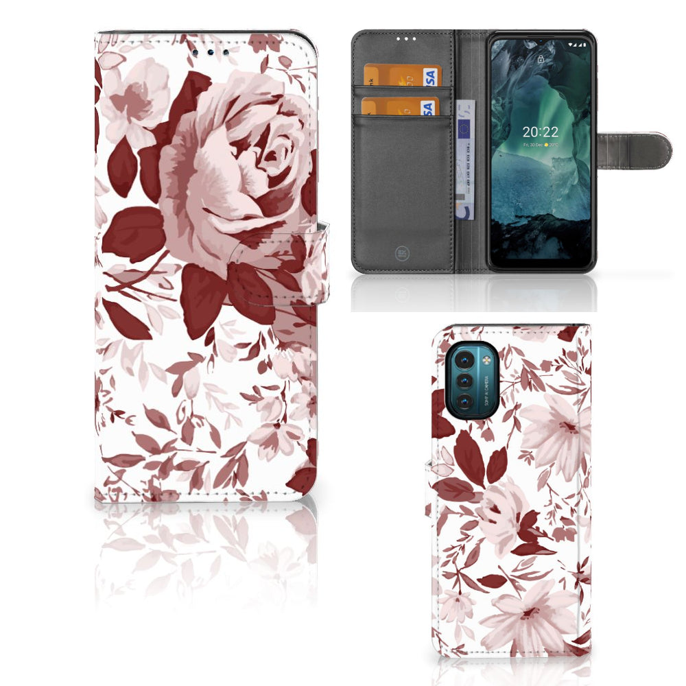 Hoesje Nokia G11 | G21 Watercolor Flowers