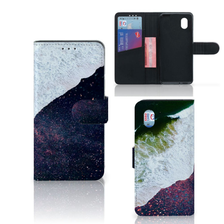 Alcatel 1B (2020) Book Case Sea in Space