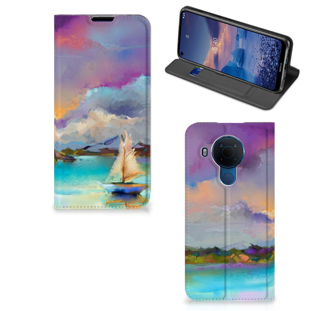 Bookcase Nokia 5.4 Boat