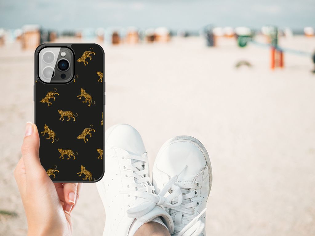 Dierenprint Telefoonhoesje voor iPhone 13 Pro Max Leopards B2C Telecom