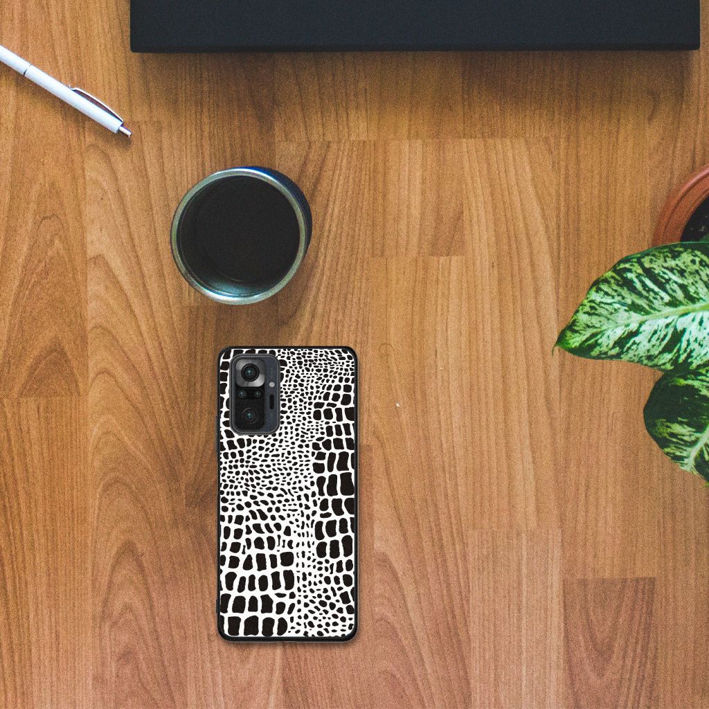 Xiaomi Redmi Note 10 Pro Dierenprint Telefoonhoesje Slangenprint B2C Telecom