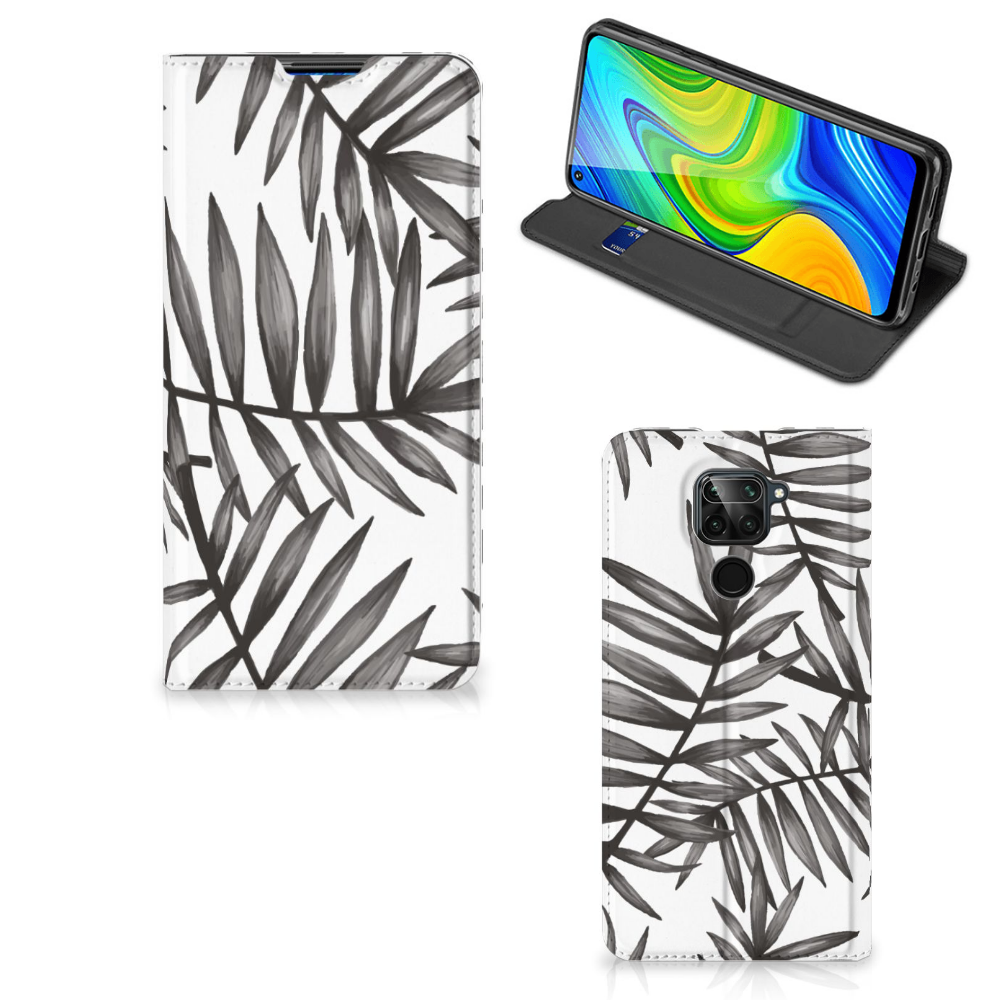 Xiaomi Redmi Note 9 Smart Cover Leaves Grey - B2C Telecom
