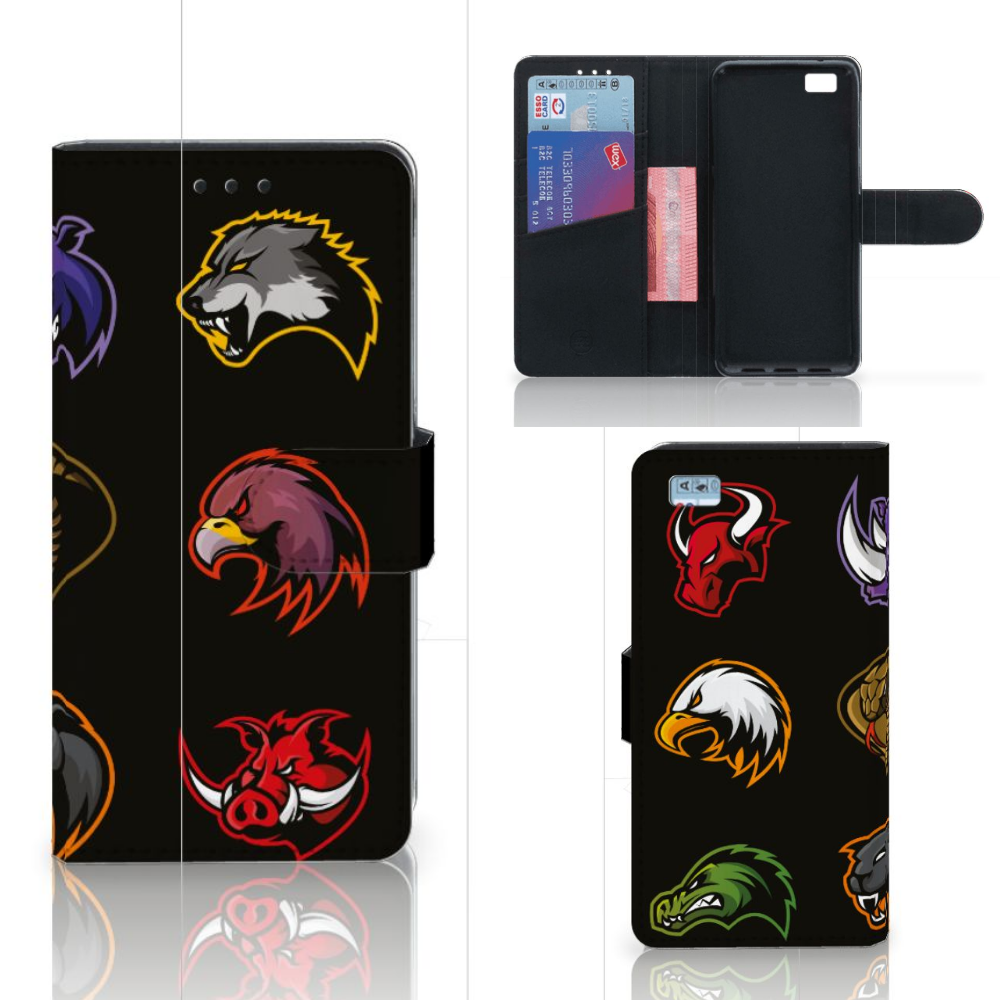 Huawei Ascend P8 Lite Leuk Hoesje Cartoon