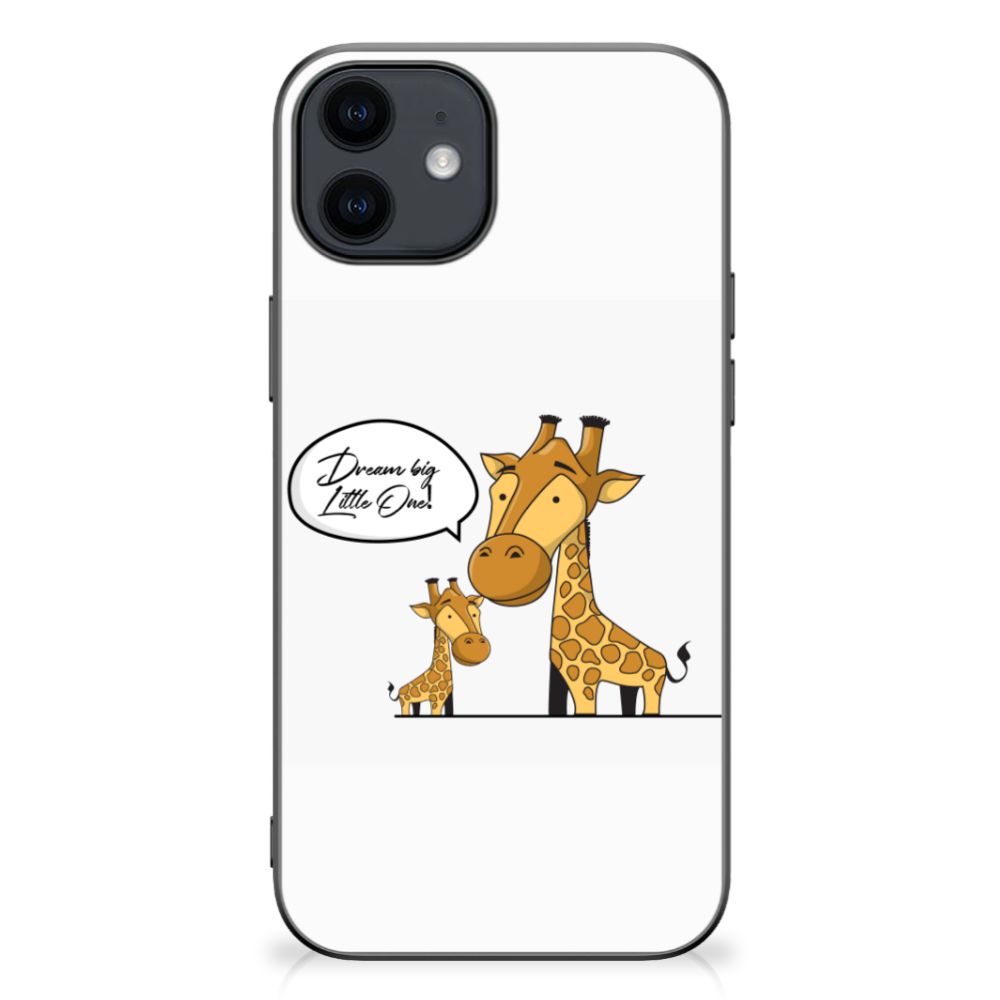 iPhone 12 Pro | 12 (6.1") Bumper Hoesje Giraffe