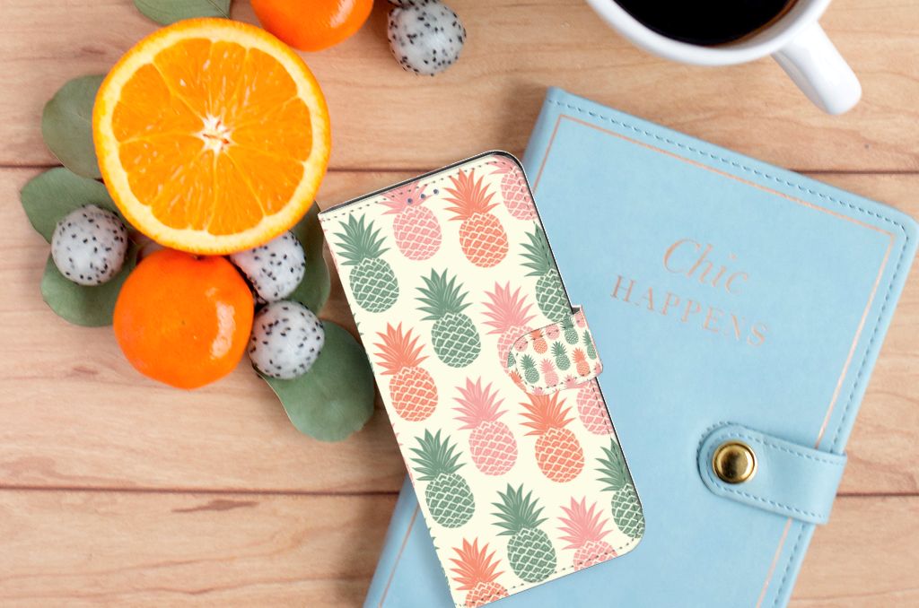 OnePlus 10 Pro Book Cover Ananas
