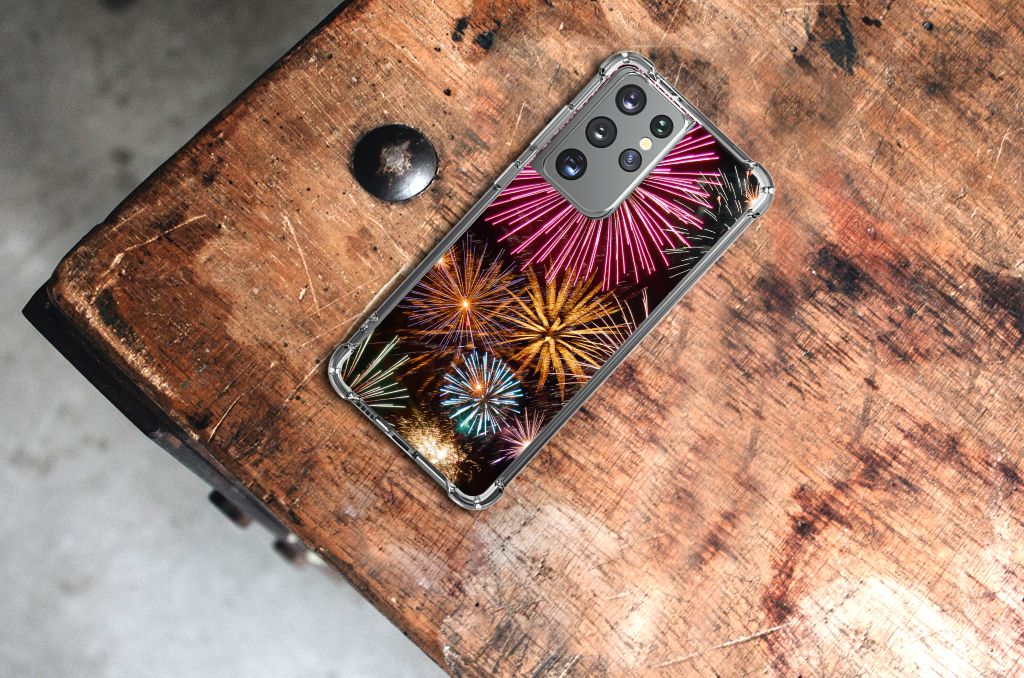 Samsung Galaxy S21 Ultra Anti Shock Bumper Case Vuurwerk B2C Telecom