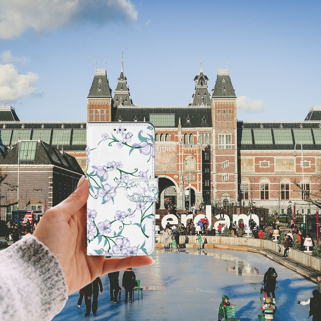 Huawei P10 Lite Uniek Hoesje Blossom White
