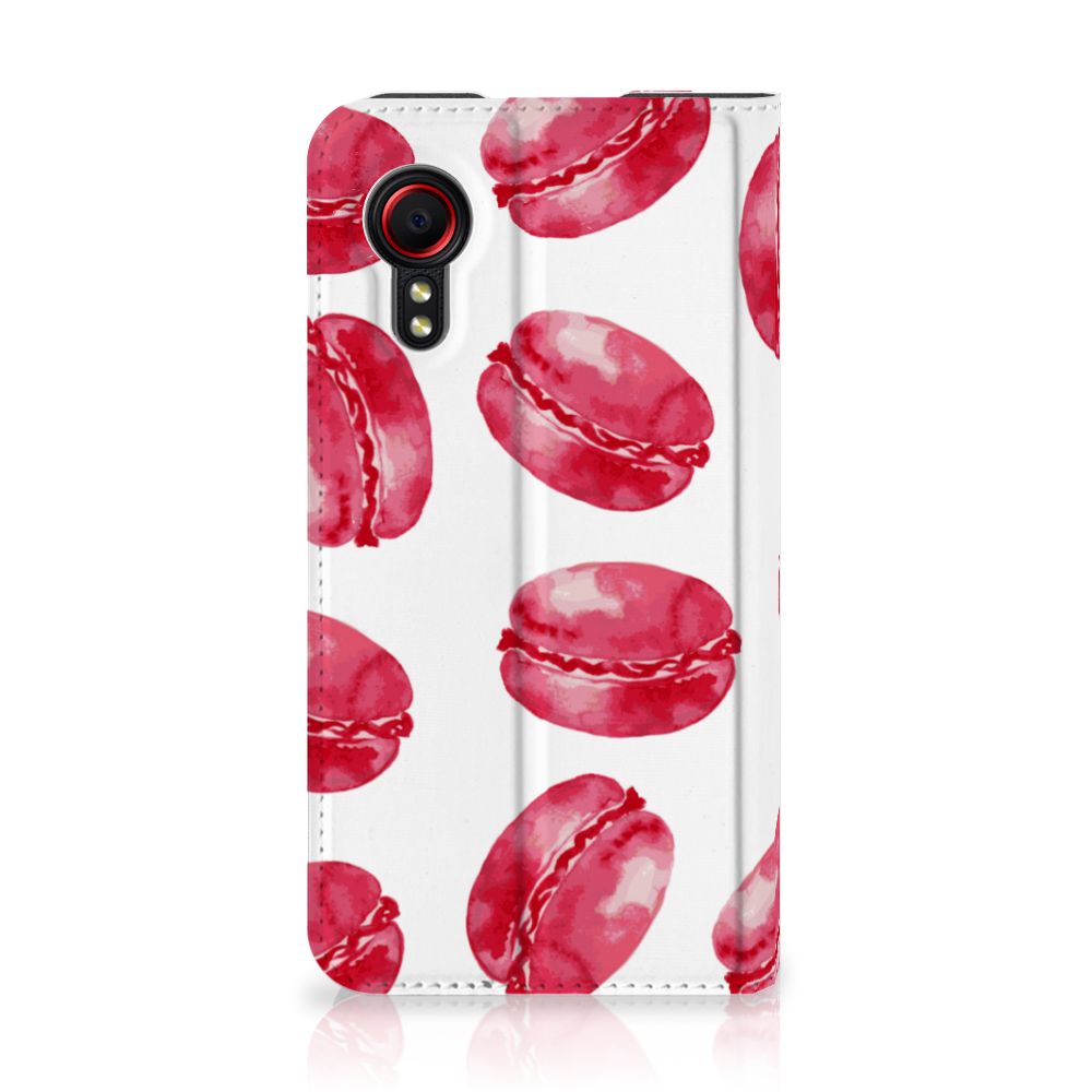 Samsung Galaxy Xcover 5 Flip Style Cover Pink Macarons - B2C Telecom