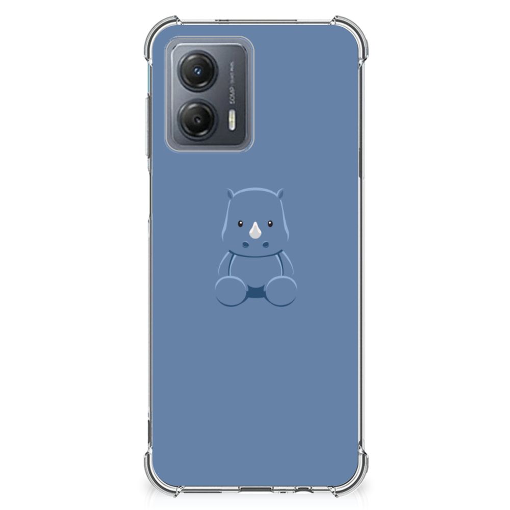 Motorola Moto G53 Stevig Bumper Hoesje Baby Rhino