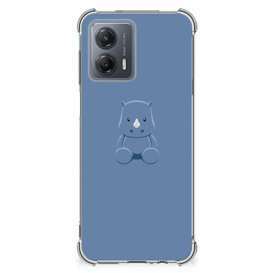 Motorola Moto G53 Stevig Bumper Hoesje Baby Rhino