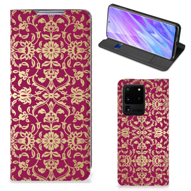 Telefoon Hoesje Samsung Galaxy S20 Ultra Barok Pink - B2C Telecom