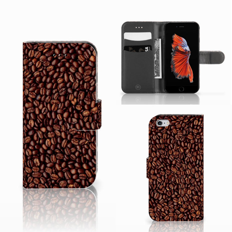 Apple iPhone 6 | 6s Book Cover Koffiebonen