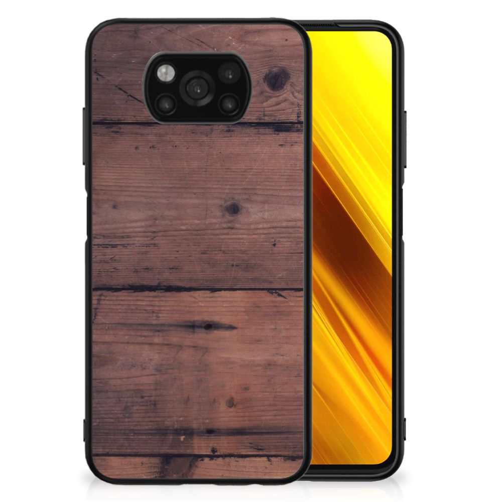 Xiaomi Poco X3 | X3 Pro Houten Print Telefoonhoesje Old Wood