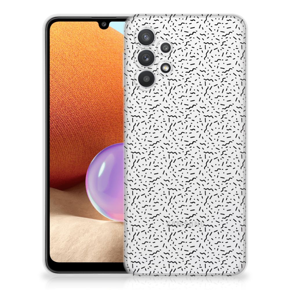 Samsung Galaxy A32 4G | A32 5G Enterprise Editie TPU bumper Stripes Dots B2C Telecom