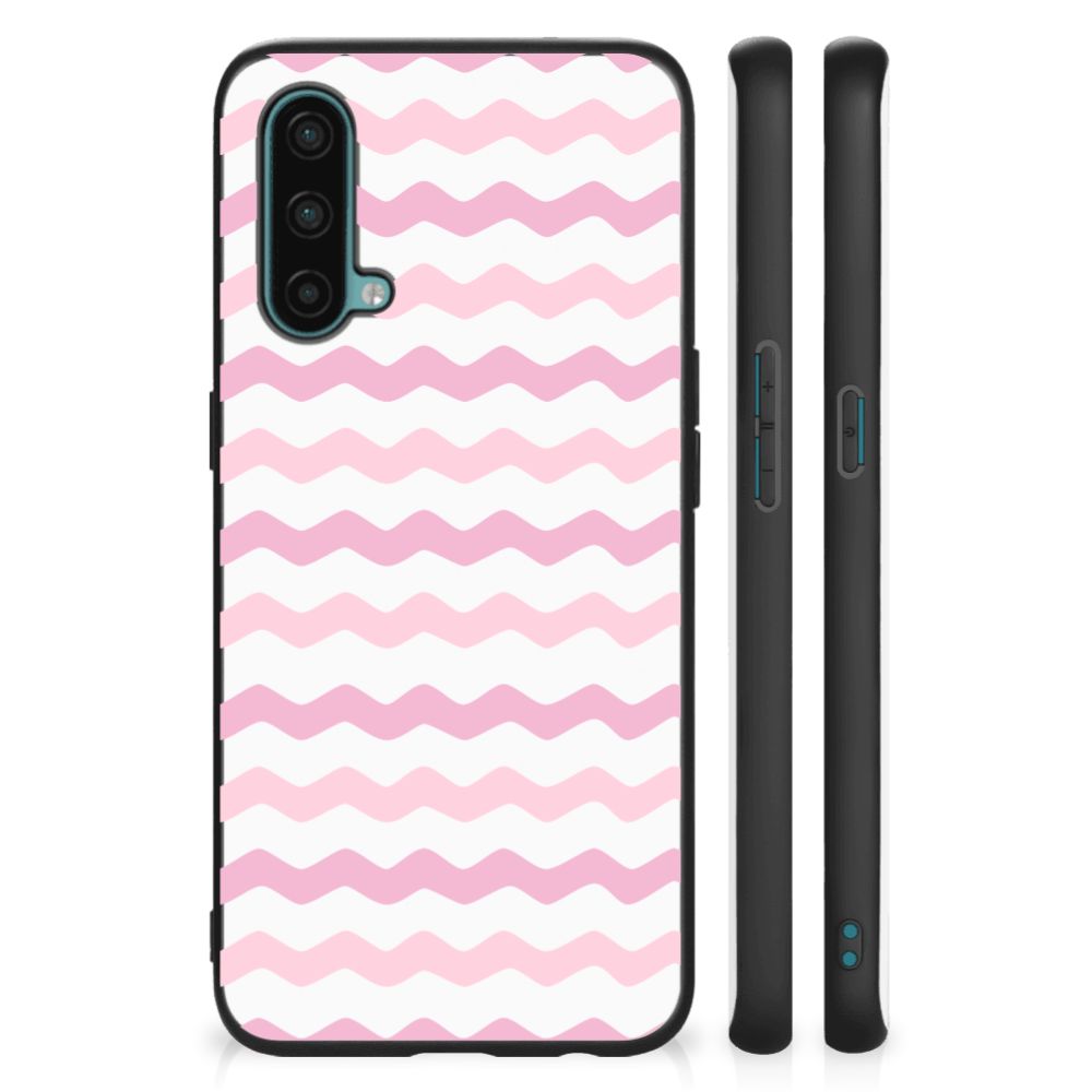 OnePlus Nord CE 5G Back Case Waves Roze B2C Telecom