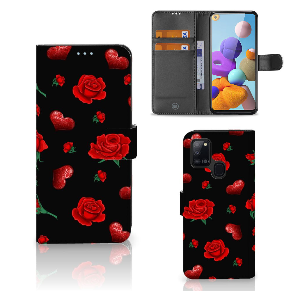 Samsung Galaxy A21s Leuk Hoesje Valentine