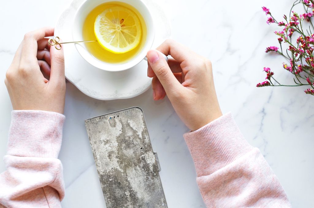 Motorola Moto G9 Play | E7 Plus Bookcase Beton Print
