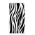 iPhone 15 Plus Hoesje maken Zebra met zwart-witte zebra strepen voor een unieke look 🦓.