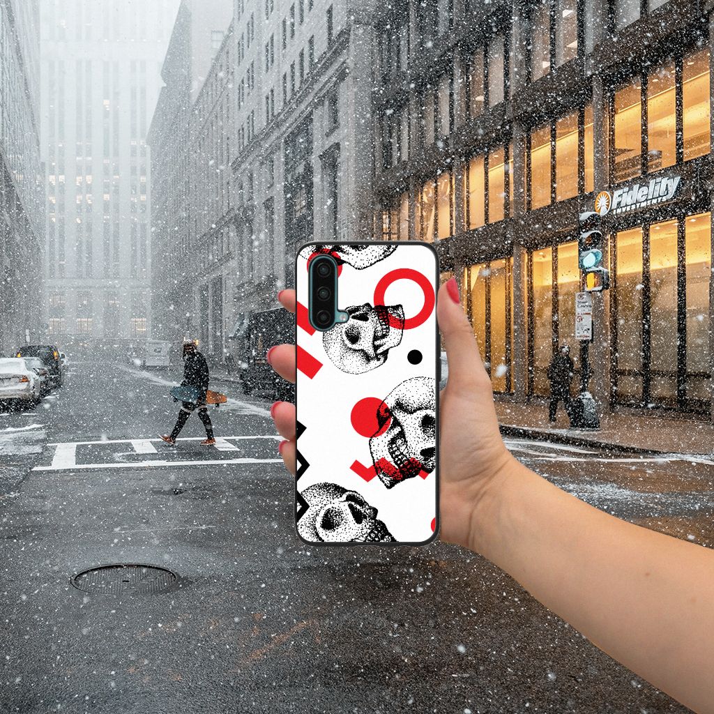 Telefoonhoesje OnePlus Nord CE 5G Skull Red B2C Telecom