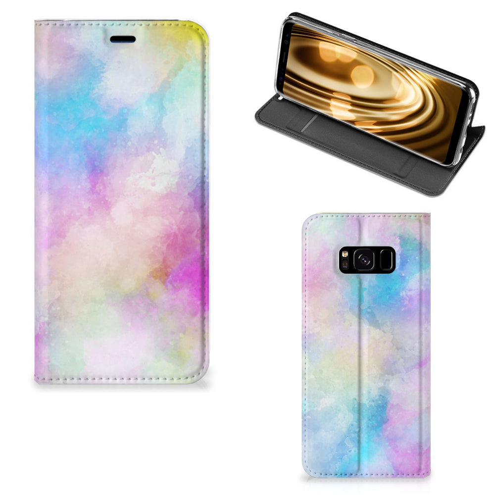 Bookcase Samsung Galaxy S8 Watercolor Light