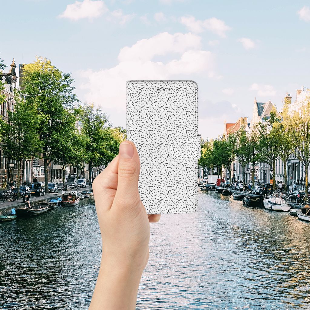 Samsung Galaxy J7 2016 Telefoon Hoesje Stripes Dots
