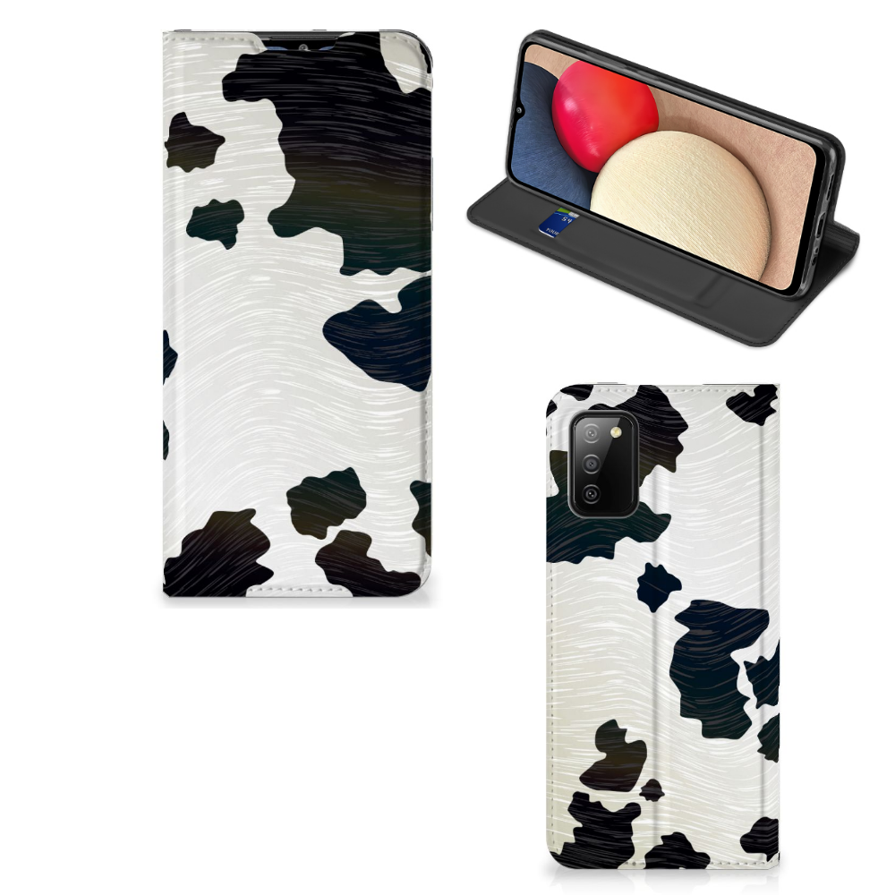 Samsung Galaxy M02s | A02s Hoesje maken Koeienvlekken - B2C Telecom