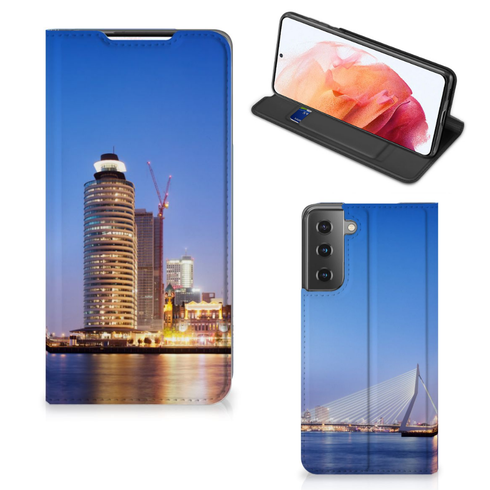 Samsung Galaxy S21 Book Cover Rotterdam - B2C Telecom