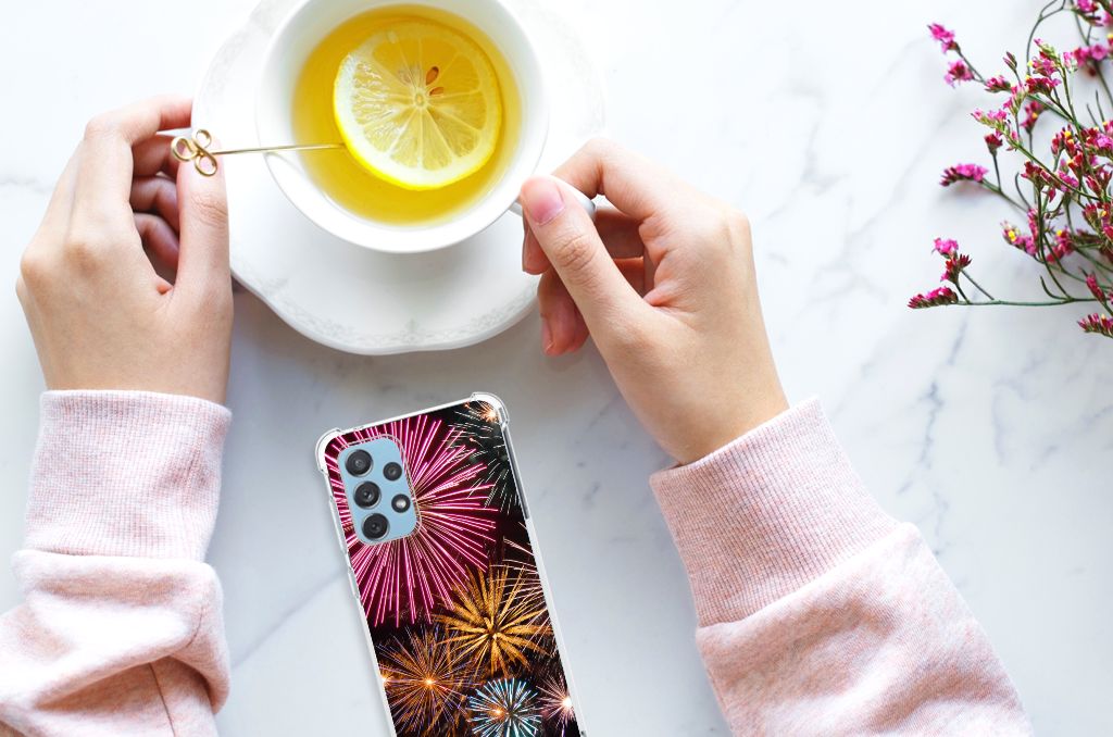 Samsung Galaxy A73 Anti Shock Bumper Case Vuurwerk B2C Telecom