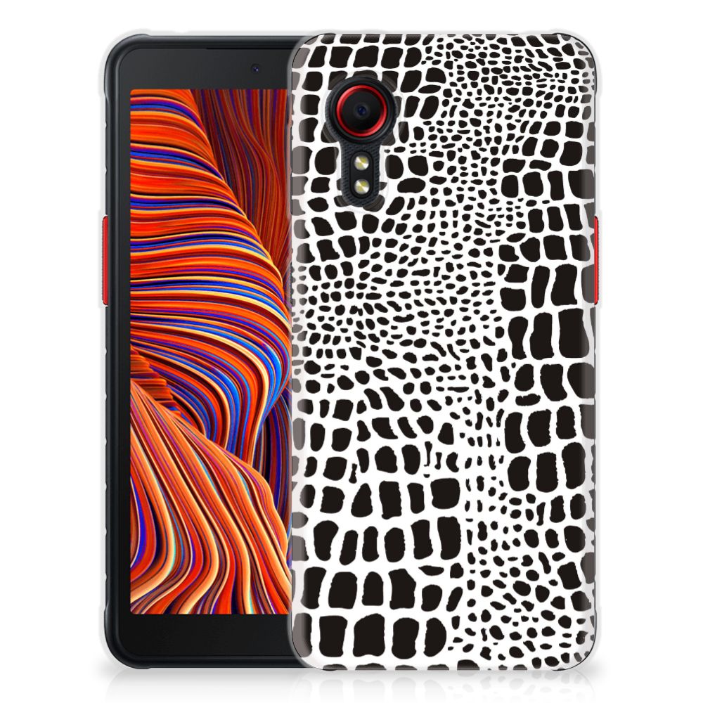 Samsung Galaxy Xcover 5 TPU Hoesje Slangenprint B2C Telecom