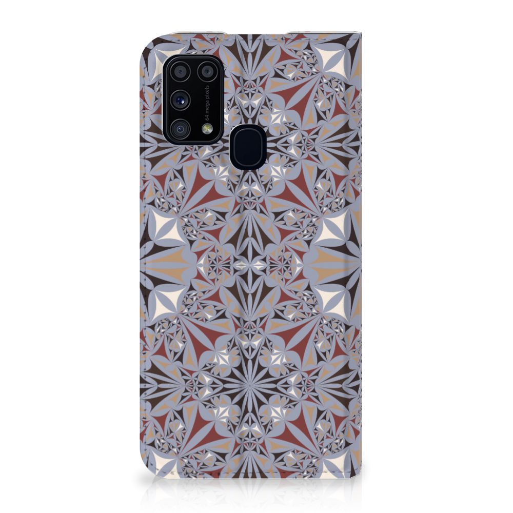 Samsung Galaxy M31 Standcase Flower Tiles - B2C Telecom