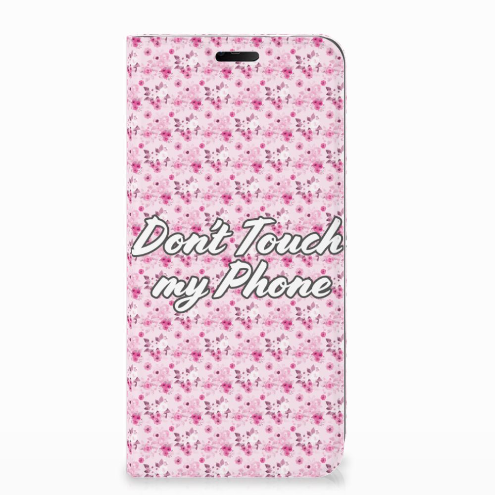 Nokia 7.1 (2018) Design Case Flowers Pink DTMP