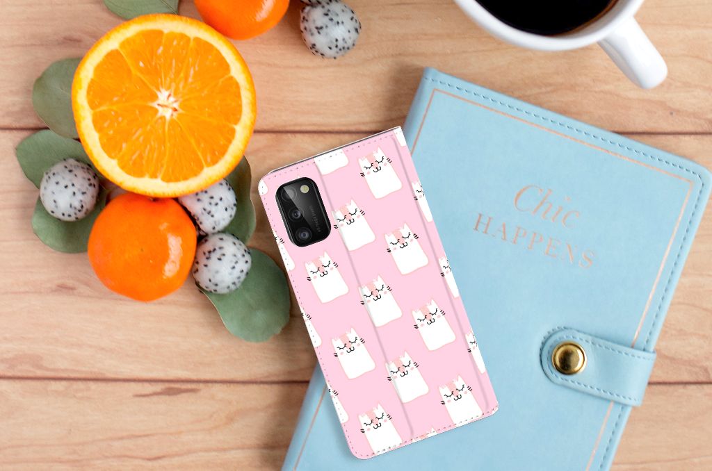 Samsung Galaxy A41 Hoesje maken Sleeping Cats - B2C Telecom