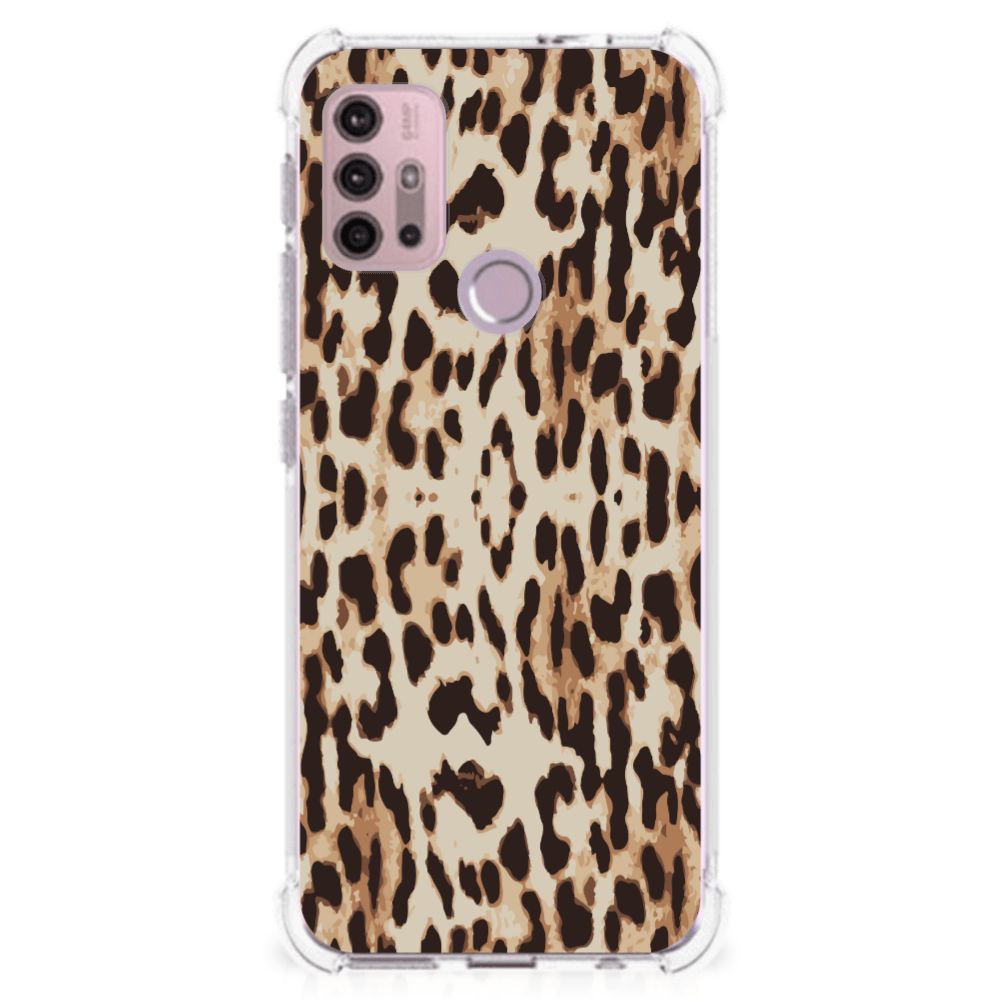 Motorola Moto G30 | G20 | G10 Case Anti-shock Leopard