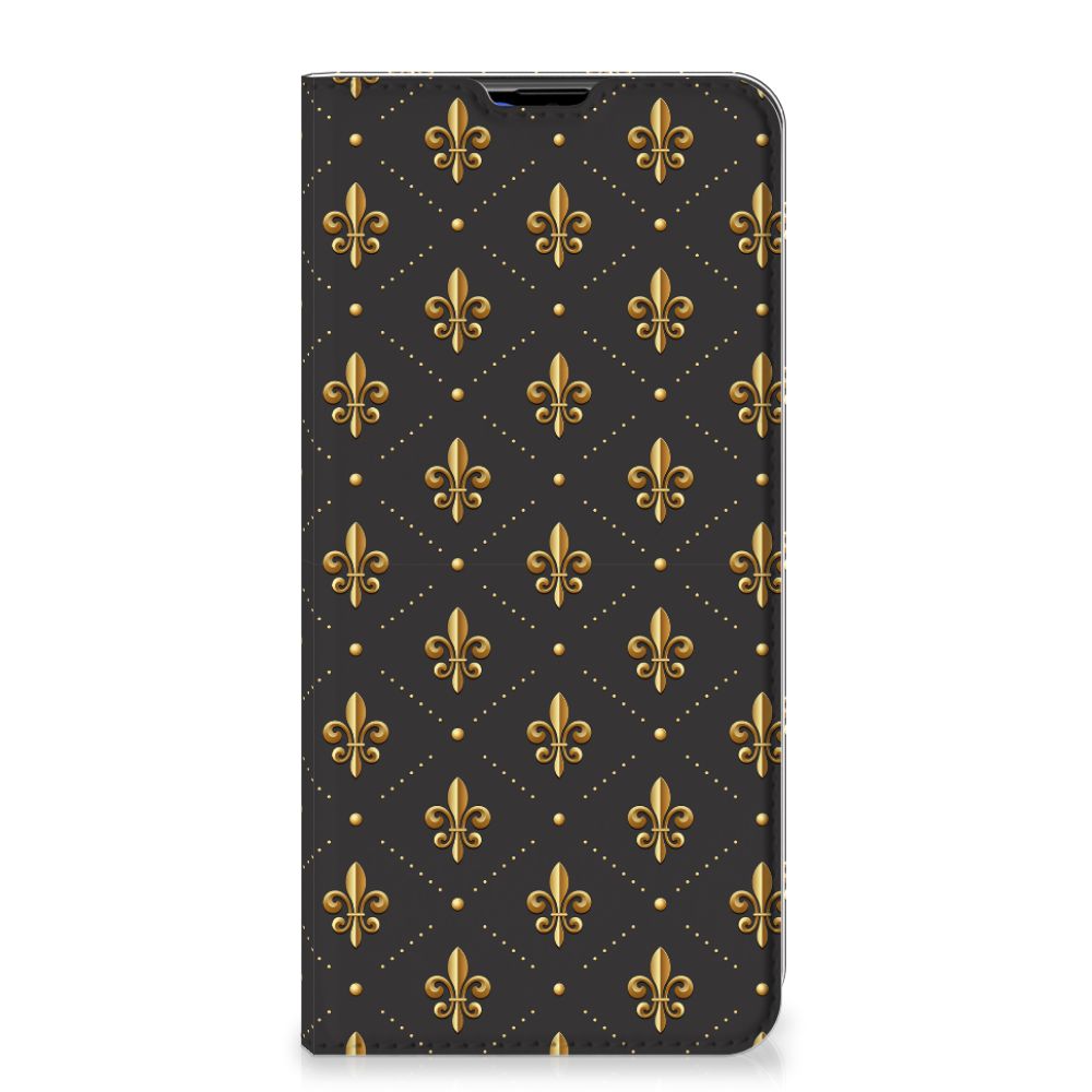 Samsung Galaxy A20s Hoesje met Magneet Franse Lelie - B2C Telecom