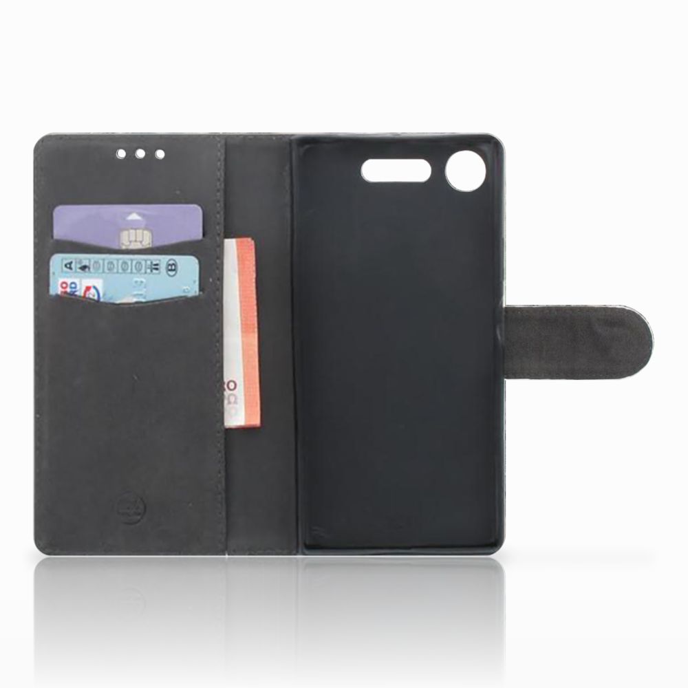 Wallet Case met Pasjes Sony Xperia XZ1 Spijkerbroeken