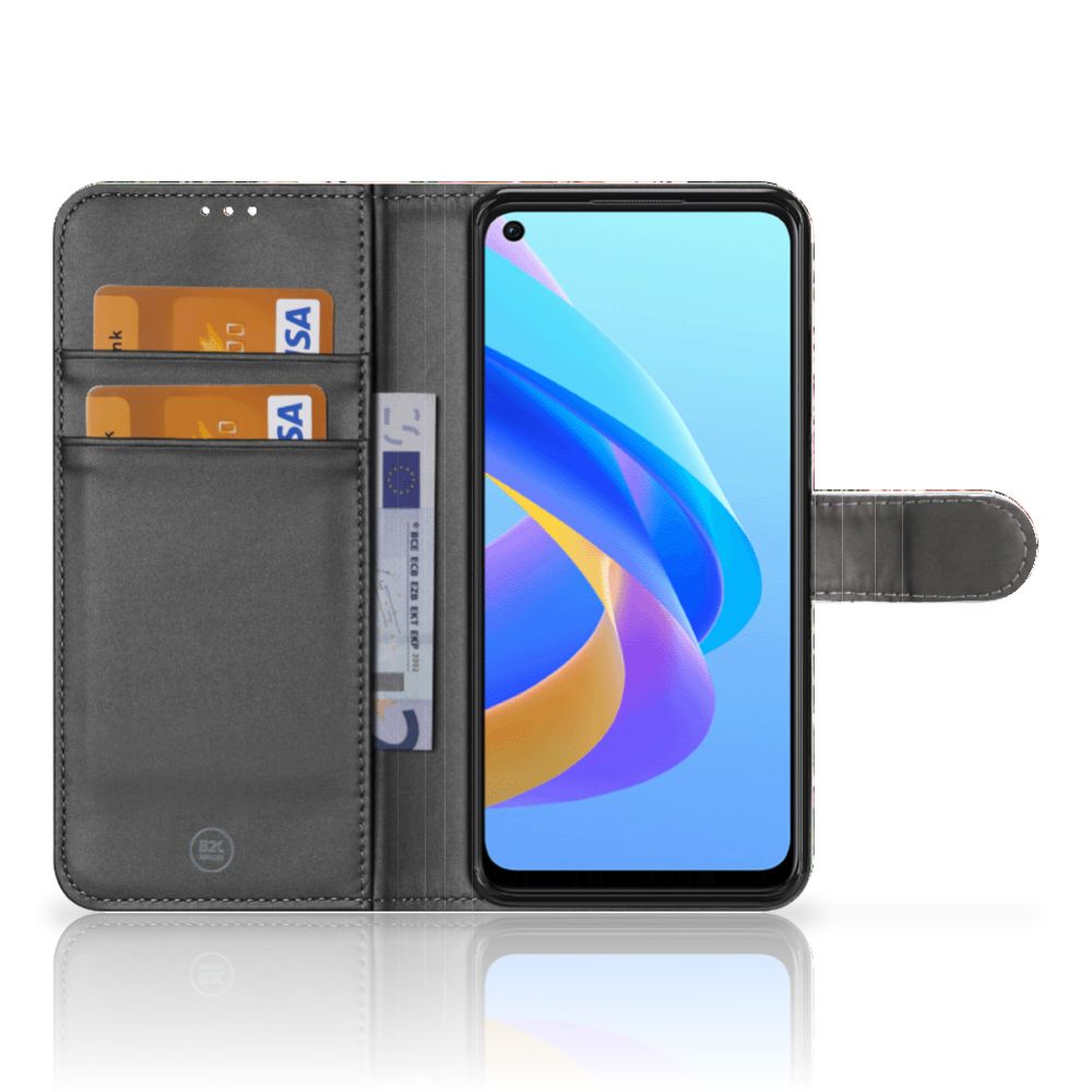 OPPO A76 | A96 Hoesje Flowers
