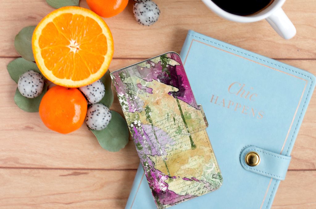 Hoesje OPPO A15 Letter Painting