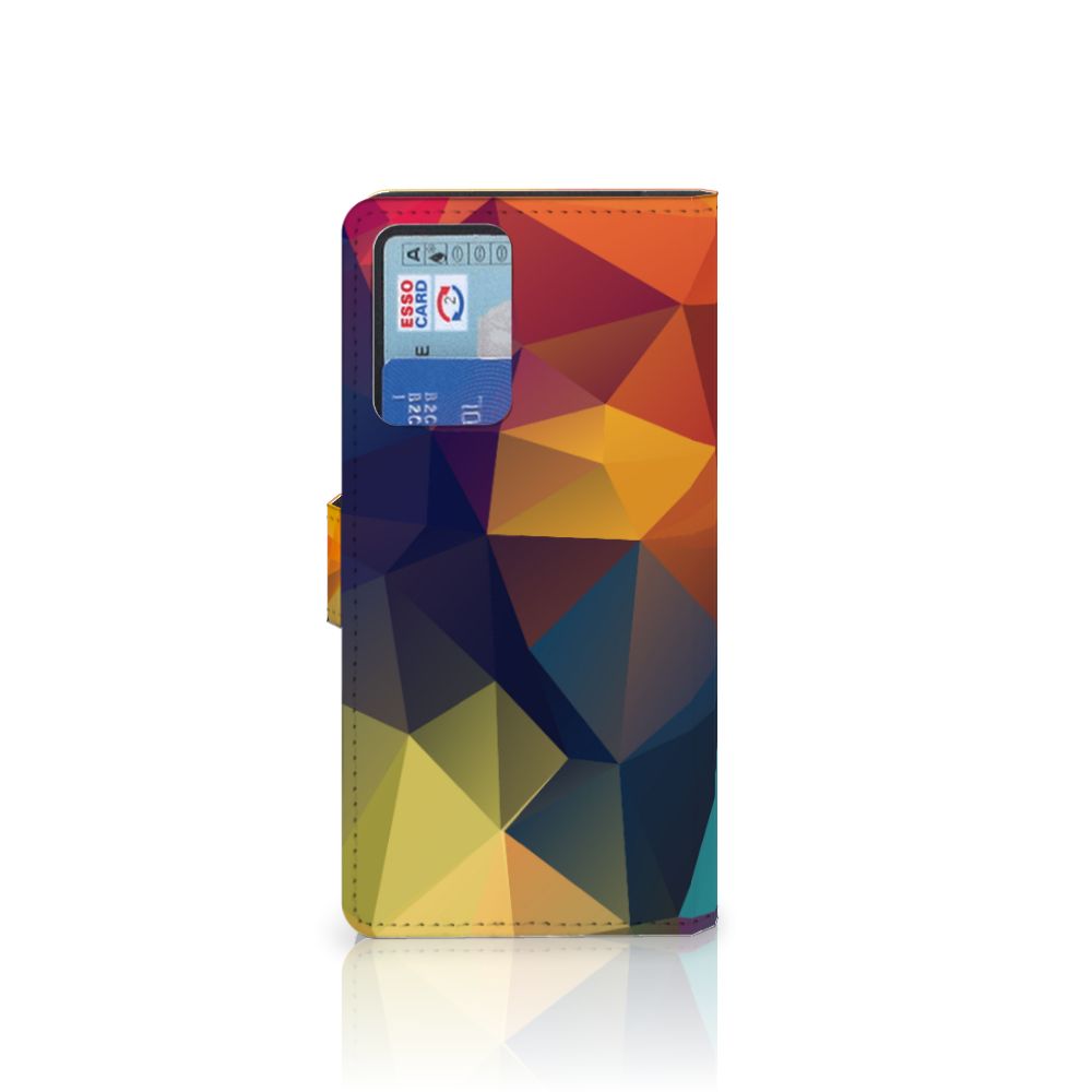 Xiaomi Redmi Note 10 Pro Book Case Polygon Color
