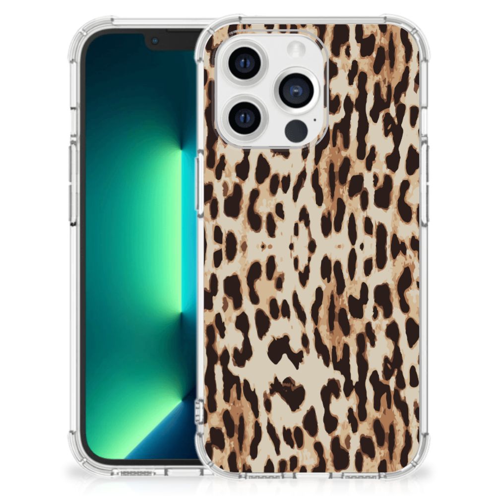 iPhone 13 Pro Max Case Anti-shock Leopard - B2C Telecom